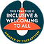 Therapy Den Logo that says Inclusive and Welcoming to All