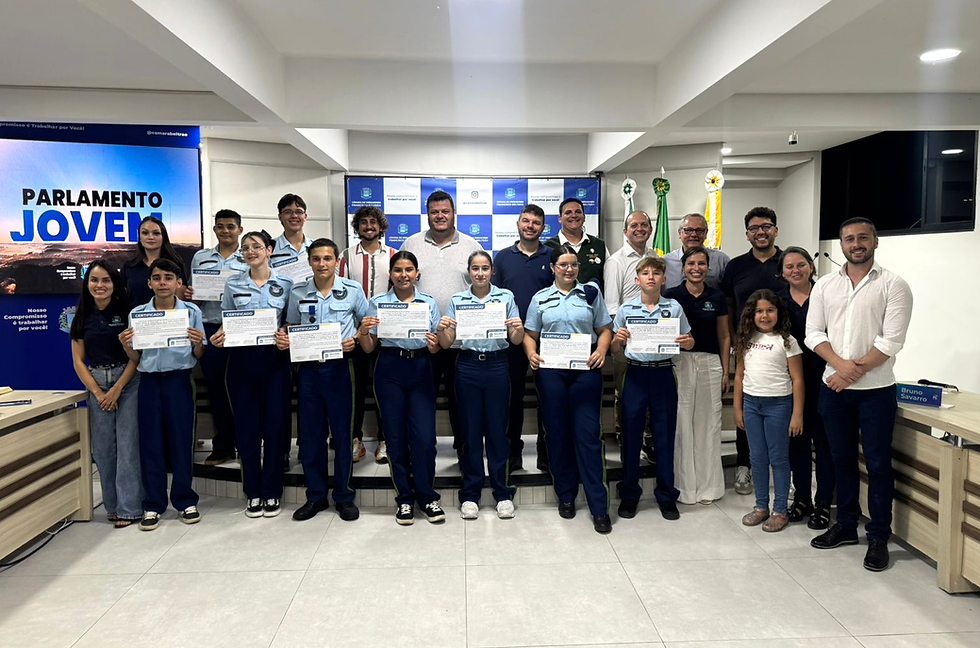 PARLAMENTO JOVEM CONCLUI AS ATIVIDADES DE 2025