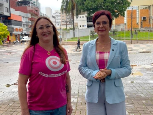 Calçadão terá show com cantoras e atividade de saúde nesta quinta