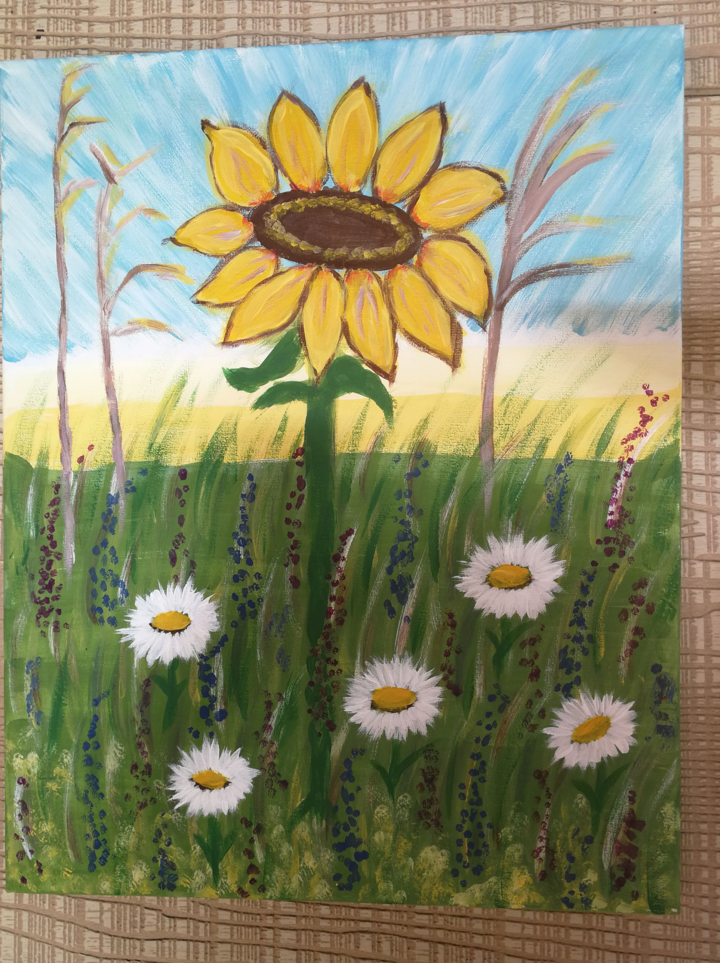 Sunflower field (Sue Williams Collection)
