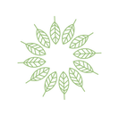 guirnalda de la hoja