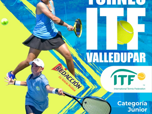 Por primera vez, Valledupar será sede del Torneo Internacional de Tenis categoría junior