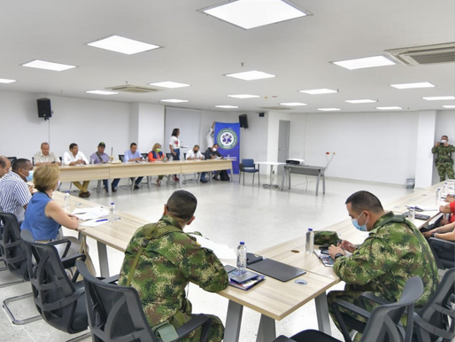 Gobierno del Cesar instala Puesto de Mando Unificado que garantice seguridad durante las elecciones.