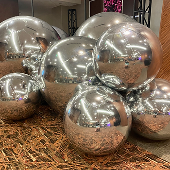 Big shiny balls