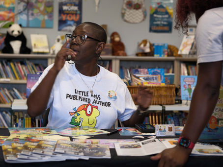 Teacher Partners with Former Student to create book " My Teacher Sees Me"