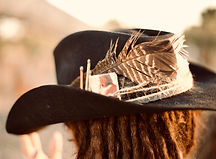 Handmade Western Weight Rabbit Cowboy