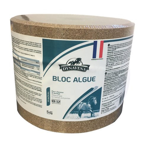 Bloc à lécher DYNAVENA Bloc Algue 5 kg