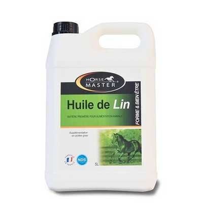 Miniature : Huile de lin HORSE MASTER Supplémentation en acides gras