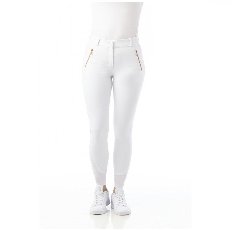Miniature : Pantalon EQUITHÈME Kenya blanc/femme