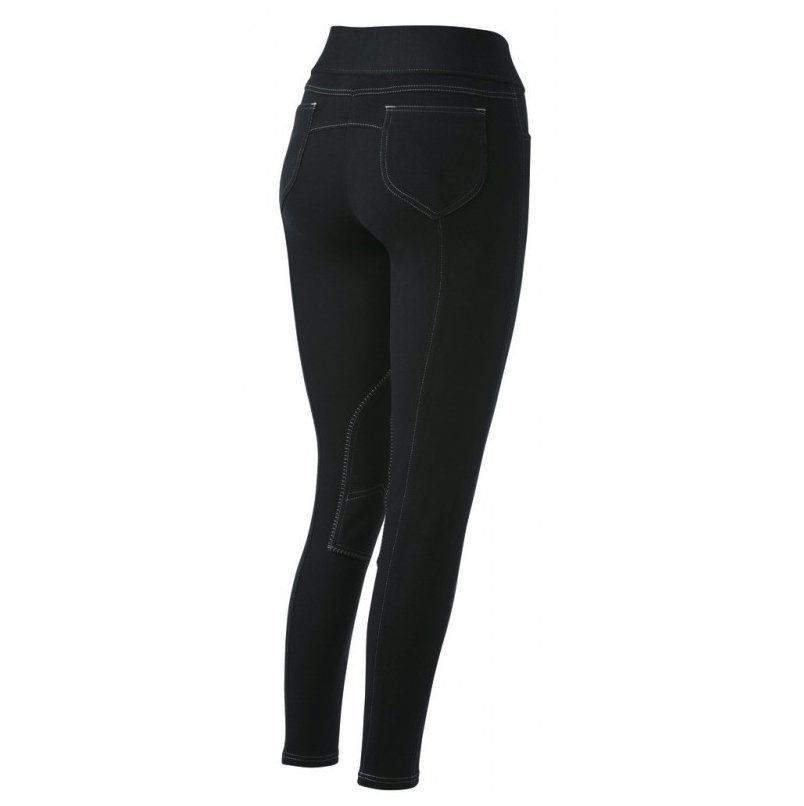 Miniature : Pantalon EQUITHEME Pull-On noir/femme
