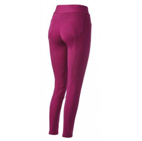 Pantalon EQUITHEME Pull-On fuchsia/enfant