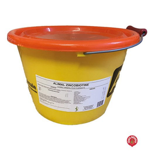 Miniature : Aliment minéral ALIMAL ZINCOBIOTINE bovins/caprins/ovins 25 kg
