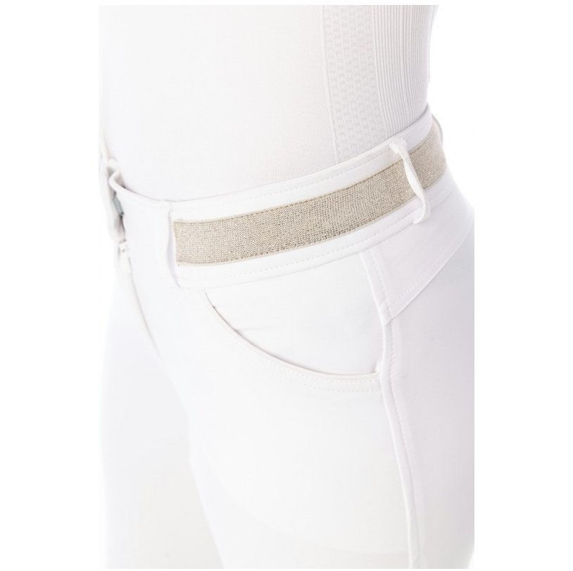 Miniature : Pantalon EQUITHEME Lucy blanc/femme