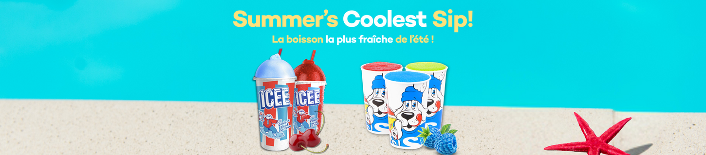 Swing by Quickie for ICEE & Slush Puppie frozen drinks. Flavours like mango, cherry, and cotton candy await. Your perfect summer cooldown is here!⁠
⁠
#SummerRefresh #FrozenDrinks #SlushPuppieLove #ICEETime #SipIntoSummer