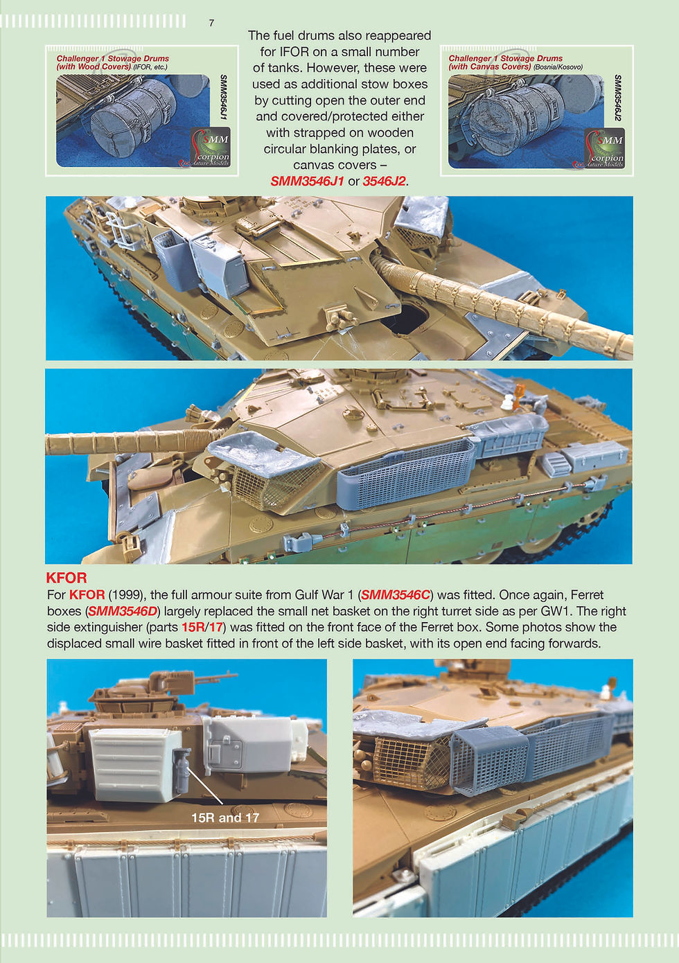 Thumbnail: SMM3546E Challenger 1 Detail Set Small