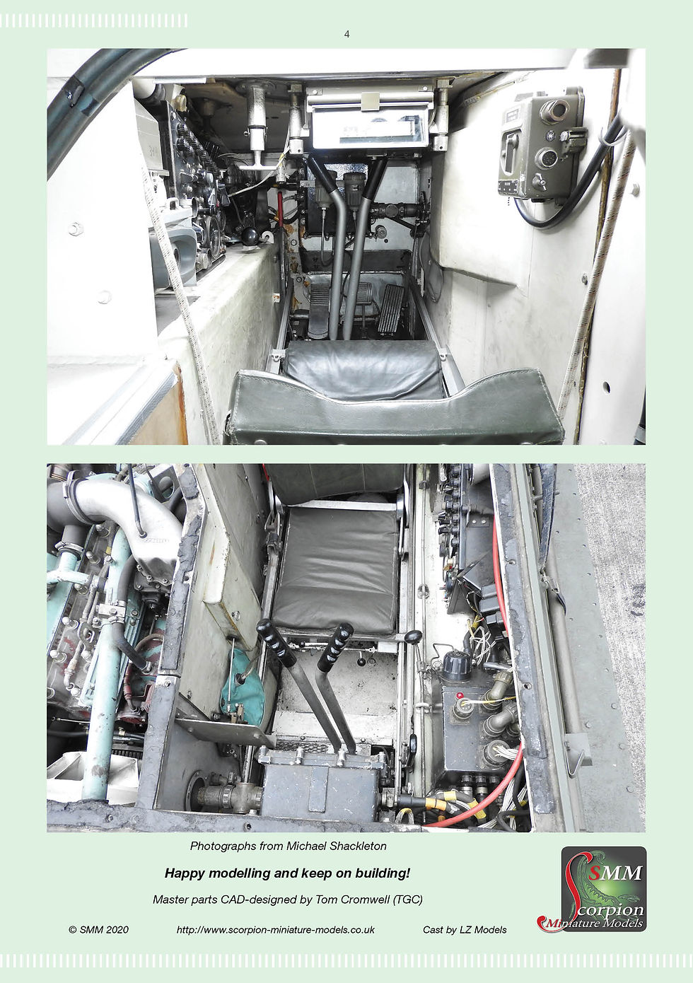 Thumbnail: SMM3540 CVR(T) Scorpion and Scimitar Driver Interior