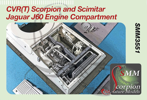 SMM3551 CVR(T) Jaguar J60 Engine Compartment | scorpion-models