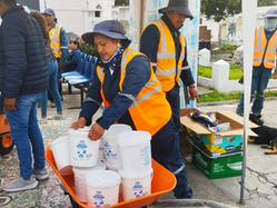 Mantenimiento se realizó en el Cementerio Municipal