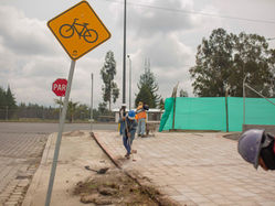 Alcalde recorrió el parque Jardines del Norte