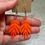 Thumbnail: Wooden earrings, Metal earrings, Leaf earrings and round earrings