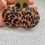 Thumbnail: Wooden earrings, Metal earrings, Leaf earrings and round earrings