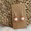 Thumbnail: Handmade Beaded Dangle Earrings, Natural Stone, Pearl, and Charm Earrings, Moon,