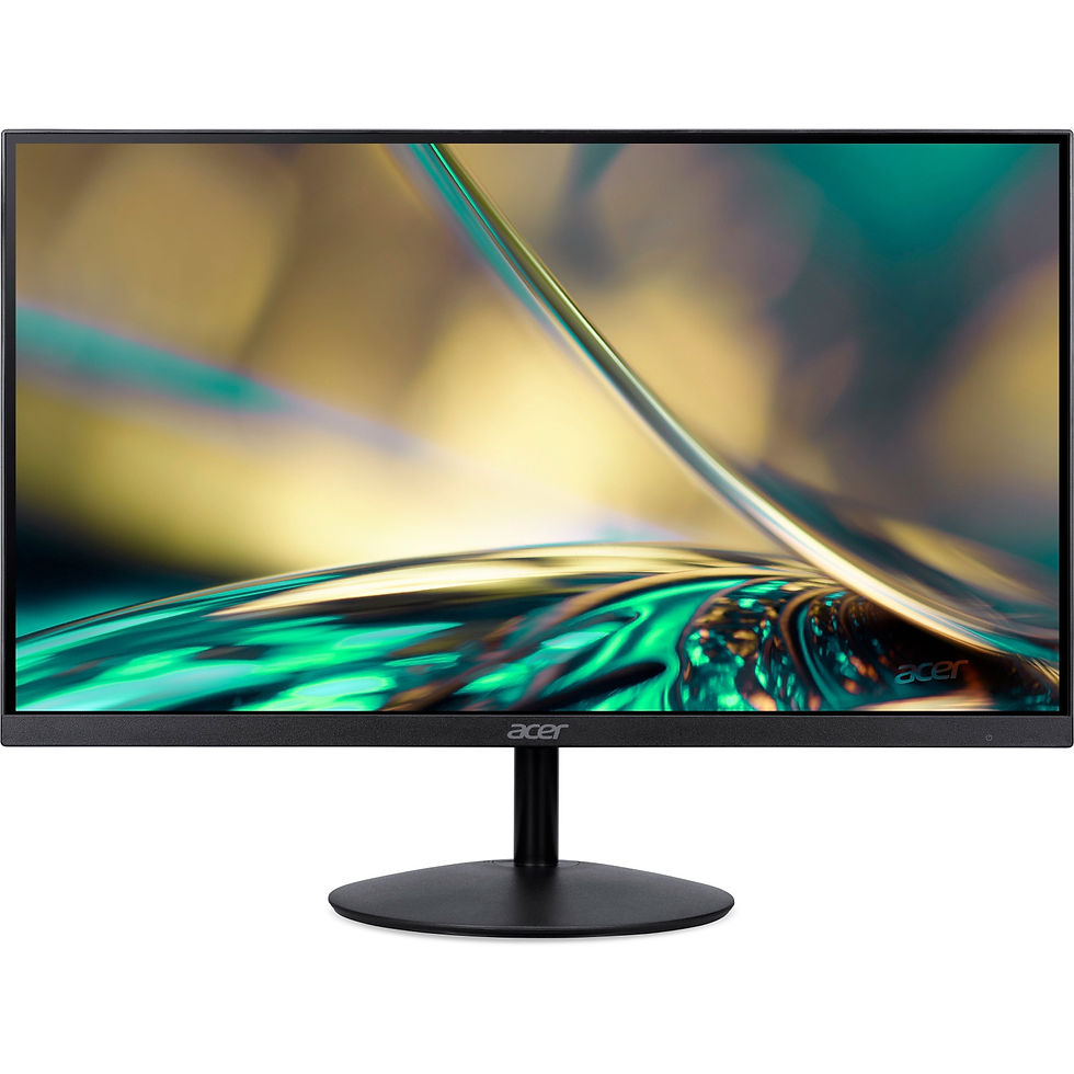 Монітор ACER 23.8" SB242YEbi (UM.QS2EE.E05) IPS 100Hz 1ms VGA HDMI Black