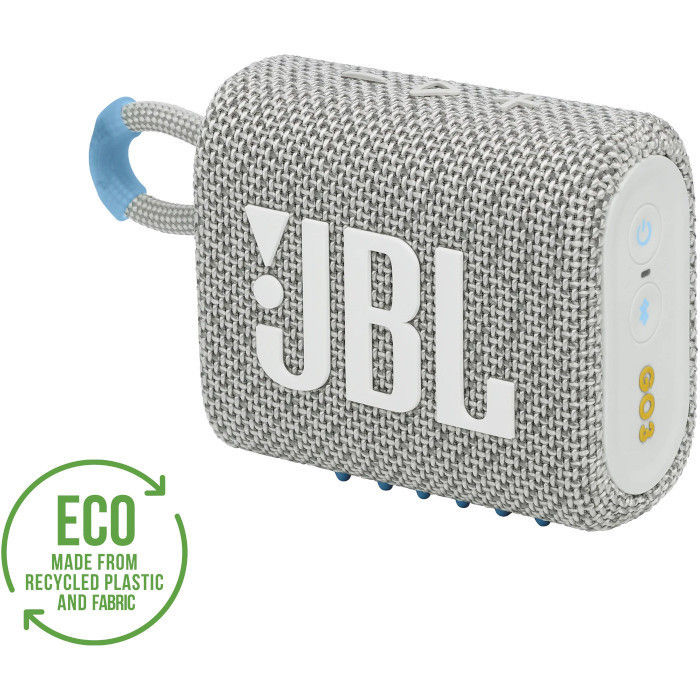 JBL Go 3 Eco White (JBLGO3ECOWHT)