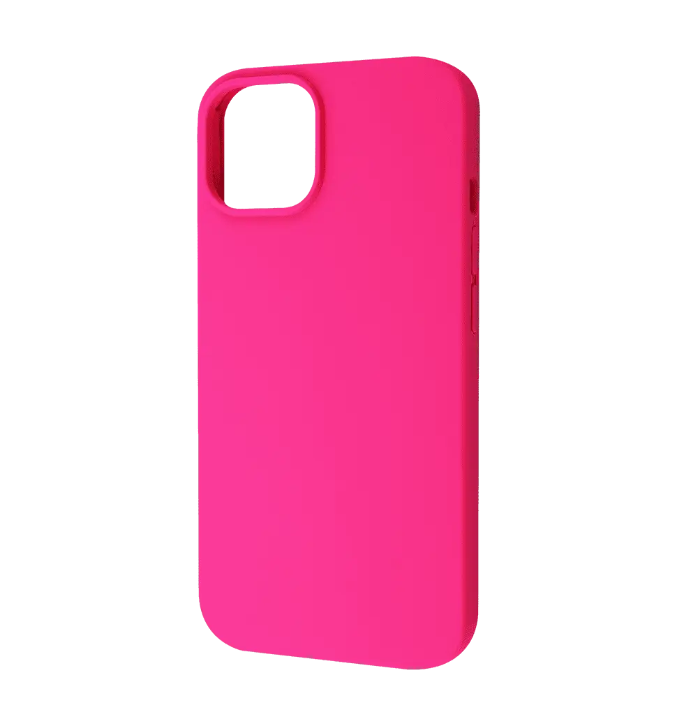 Чохол WAVE Silicon Case iPhone 14 bright pink