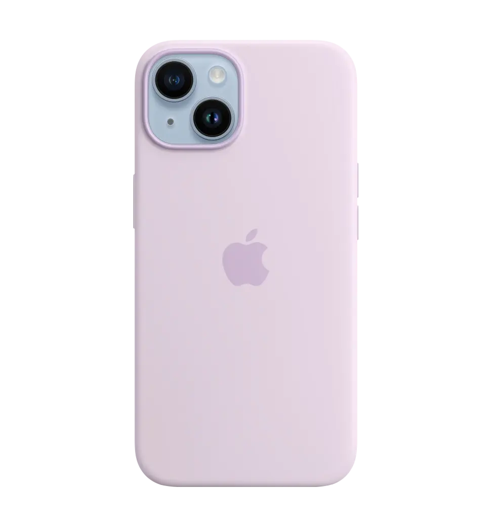 Чохол Силіконовий iPhone 14 Silicone Case with MagSafe Lilac