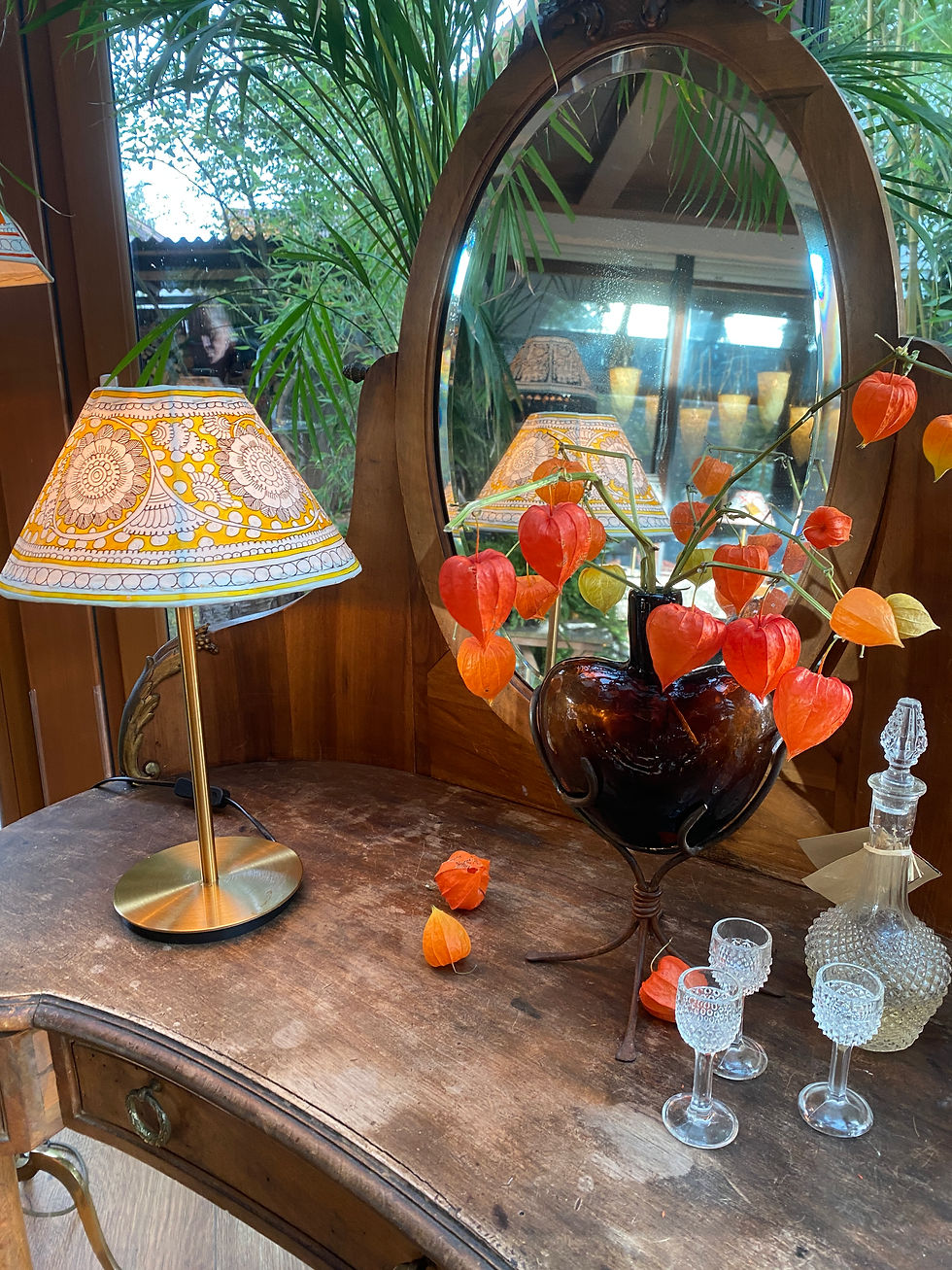Miniaturbild: S - Lampe / Blumen