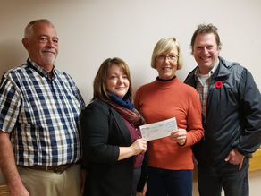 Cash for Care Donation Recieved