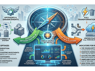 BI Modernization: When to Optimize What You Have—and When to Start Over
