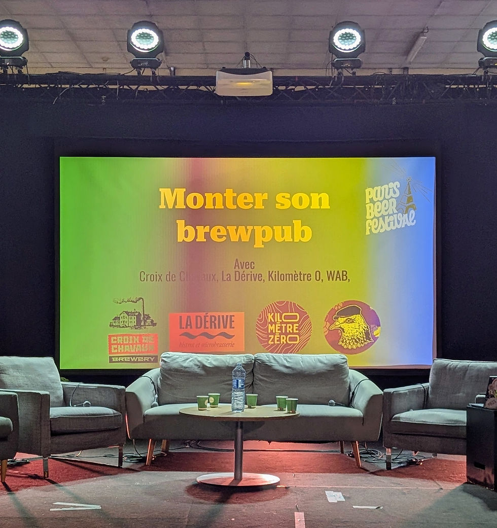 Table Ronde lors du Paris Beer Festival 2026 - Avec La Dérive, Croix de Chavaux Brewery et le WAB