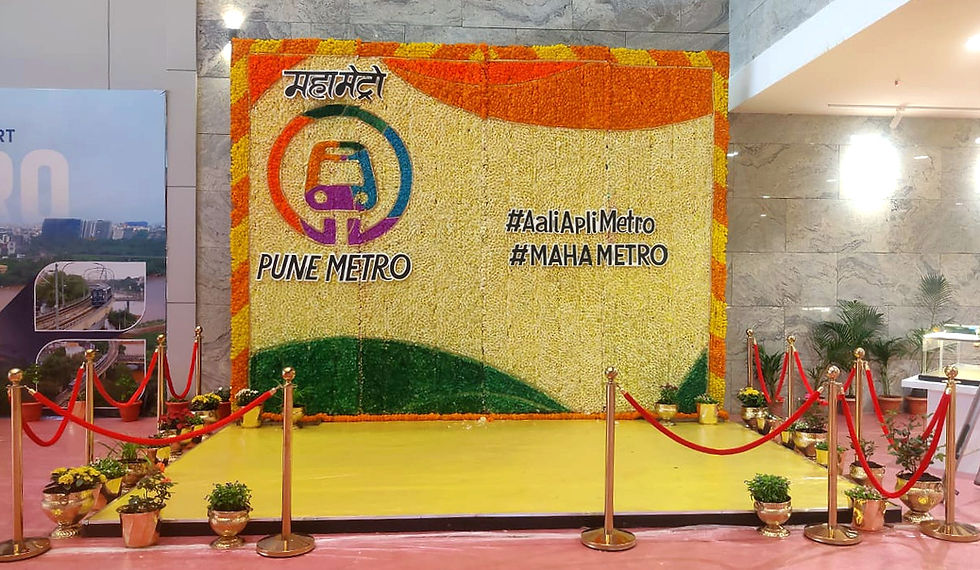 PUNE MAHA METRO INAUGURATION EVENT