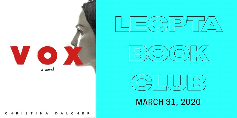 CANCELLED — March Book Club - DAY