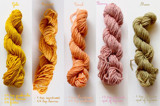 A day of natural dyeing, part 2