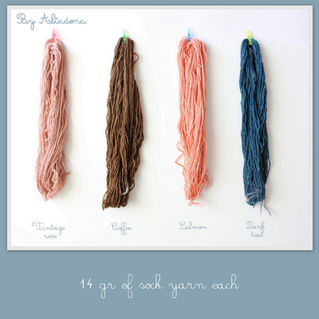 Playing with different dyes, producing beautiful colors