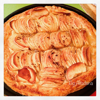 French apple pie