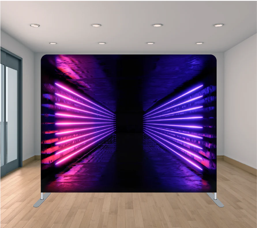 Neon Tunnel 2D