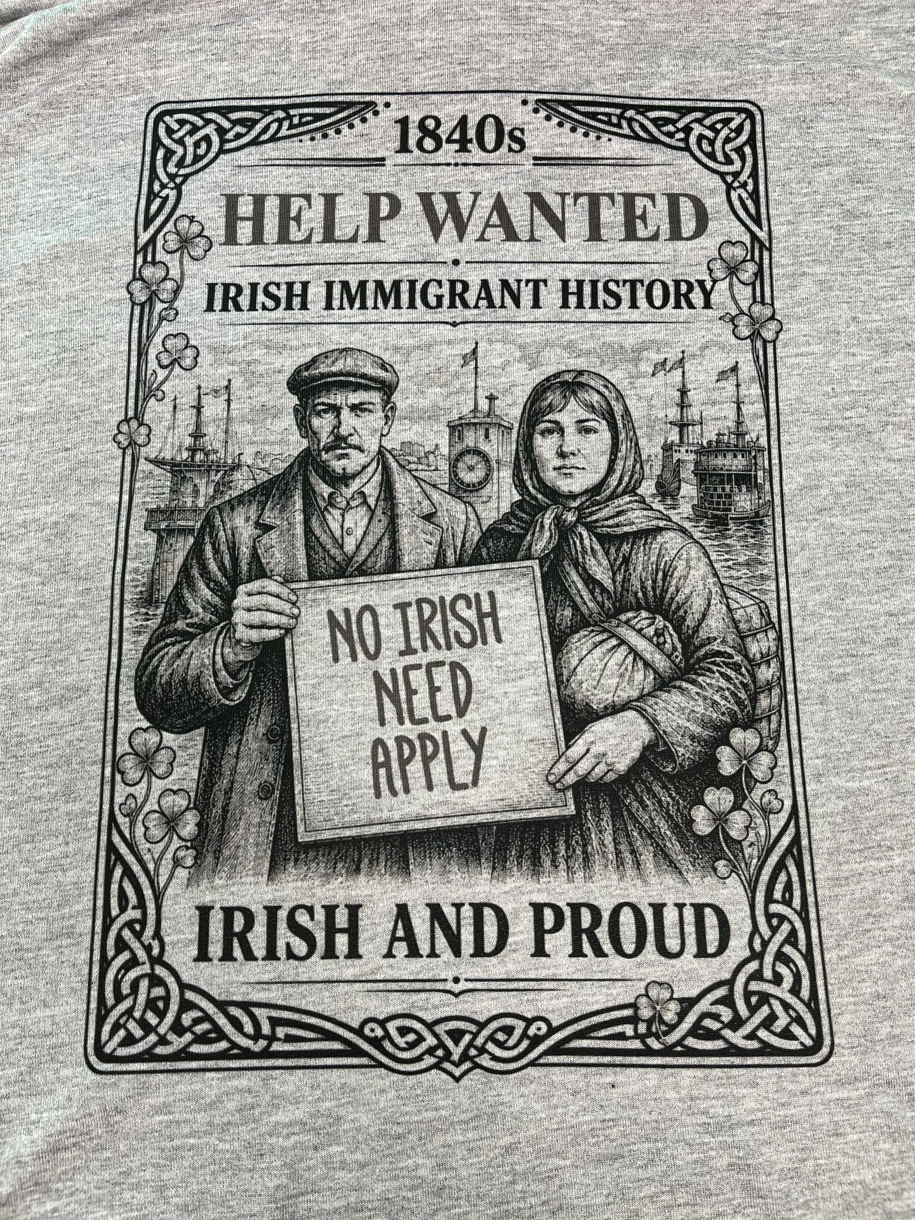 Irish Help Wanted T-Shirt