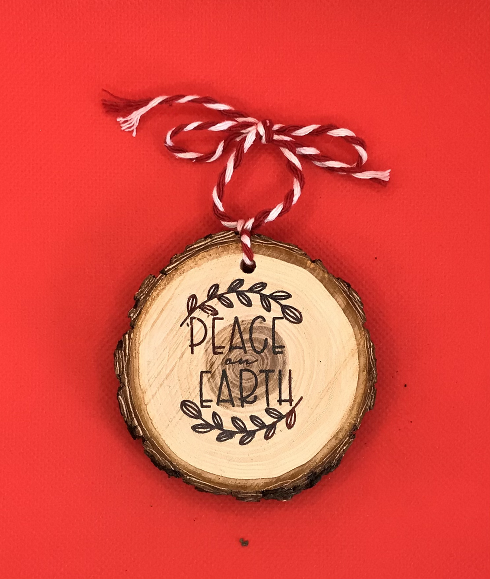 Thumbnail: Log Slice Ornaments