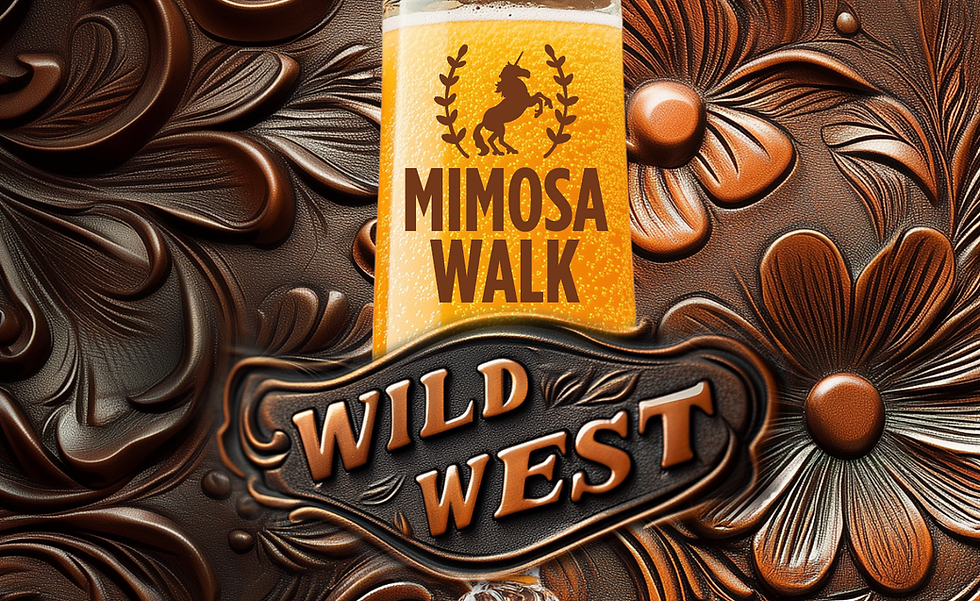 Dallas Mimosa Walk: WILD WEST