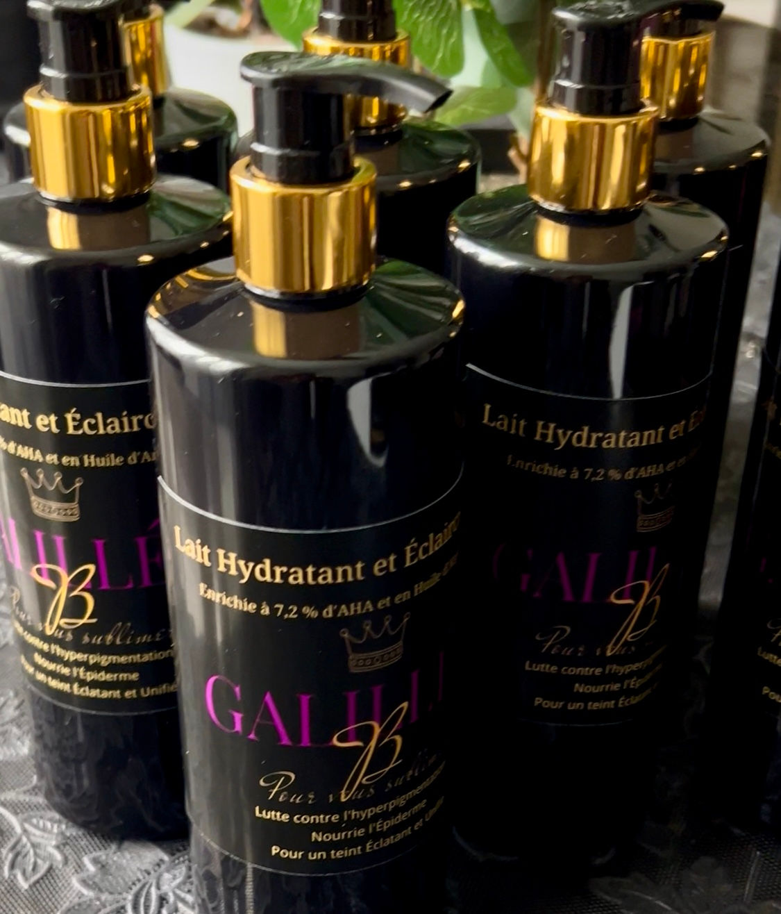 Lait hydratant éclaircissant 