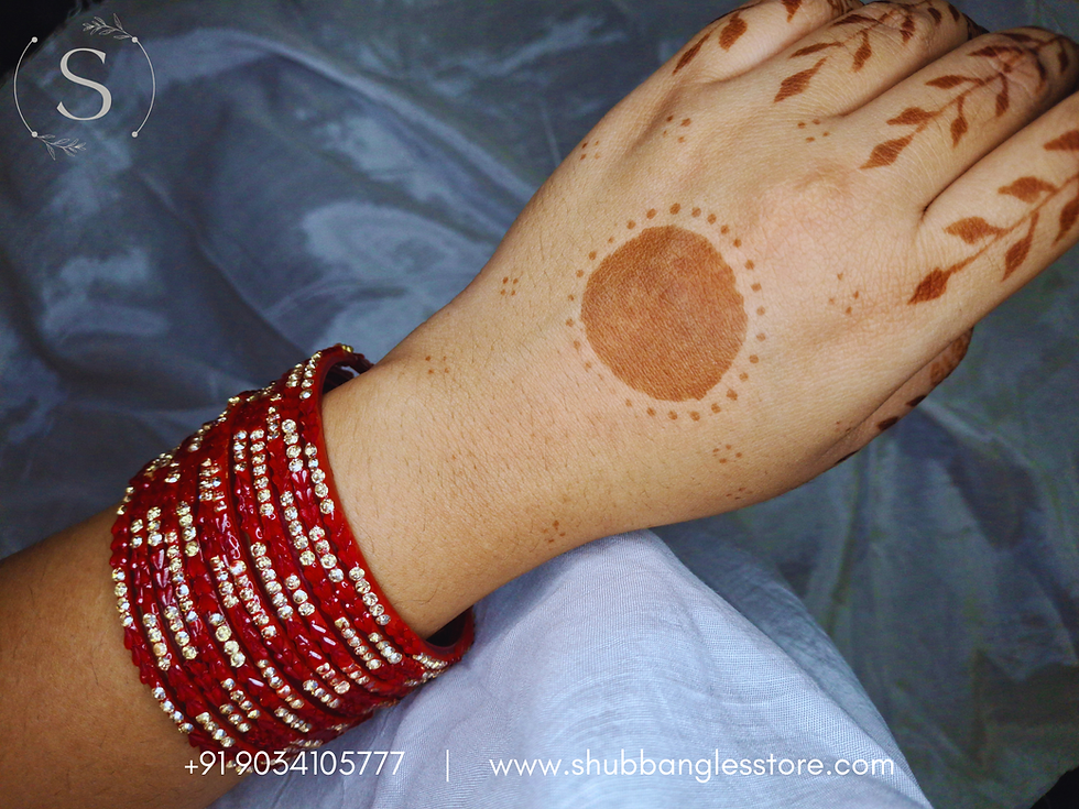 Thumbnail: Mannat Tomato Red Bangles