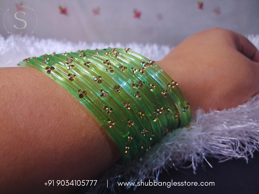 Thumbnail: Kashmiri Pista Bangles