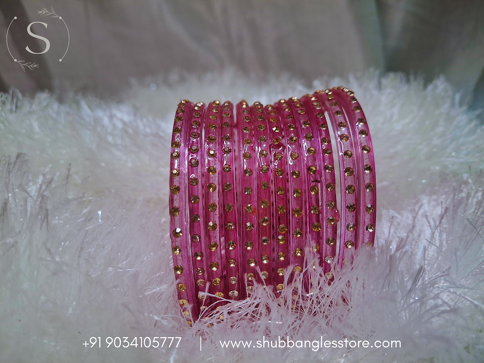 Thumbnail: Chahat Pink Bangles