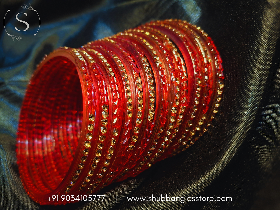 Thumbnail: Mannat Red Bangles