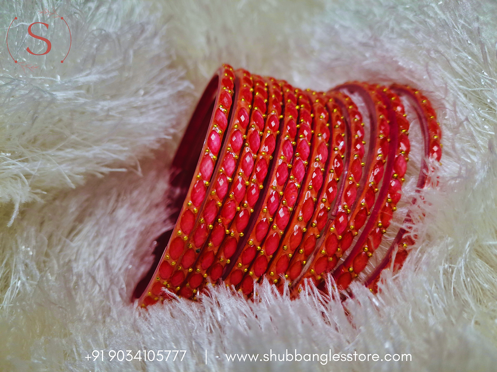 Thumbnail: Bulbul Light Pink Bangles