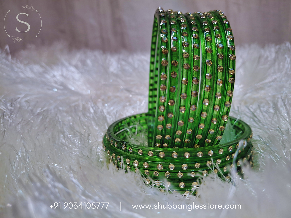 Thumbnail: Chahat Green Bangles